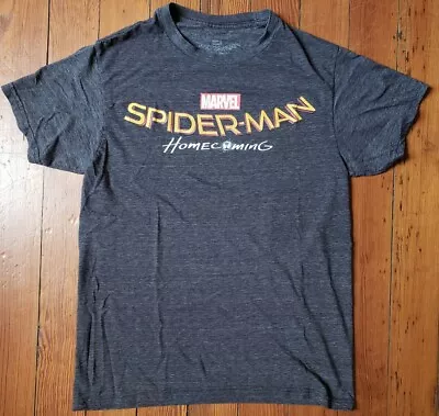 Buy 2017 Spiderman Homecoming Movie Promo T Shirt - Tom Holland Marvel Studios Film • 9.45£