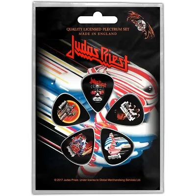 Buy JUDAS PRIEST Turbo : 1mm Guitar Picks 5-PLECTRUM PACK Official Merch • 5.95£
