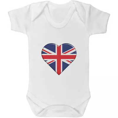 Buy 'United Kingdom Heart' Baby Grows / Bodysuits (GR034243) • 7.99£