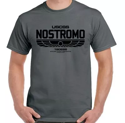 Buy NOSTROMO T-Shirt Mens Alien Movie Prometheus Covenant Ripley Unisex Top SCI FI • 10£