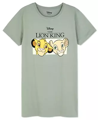 Buy Ladies DISNEY LION KING Nightshirt Woman 6 - 24 T-Shirt Nightie Pyjamas Primark • 14.99£