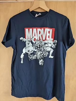 Buy Marvel Comic Legends T-shirt Navy Size XL • 12£