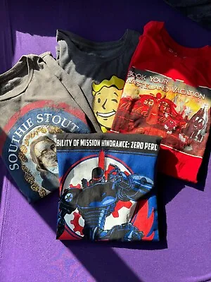 Buy Fallout Shirt Lot Of 4 Size Large Loot Crate Exclusives  • 42.63£