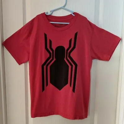 Buy Marvel Spiderman Homecoming Boys Spiderman Logo Graphic T-Shirt Size M  • 7.87£