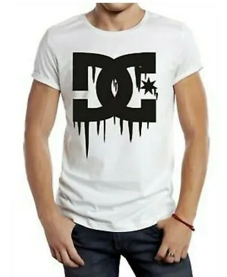 Buy Death Of DC Shoes Dripping T-Shirt Skater Gift Tee Top Logo Retro Print Cotton  • 7.97£