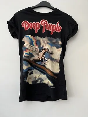 Buy Job Lot 3 Primark Deep Purple Rock Chick T Shirts Size S -hen  Girls Party • 8£