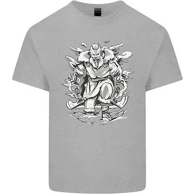 Buy Viking Warrior Valhalla Odin Axe Gym God Mens Cotton T-Shirt Tee Top • 11.75£