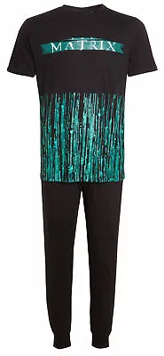 Buy Mens The Matrix Pyjamas Teens Short Sleeved T-Shirt + Lounge Pants Gift Set      • 16.95£