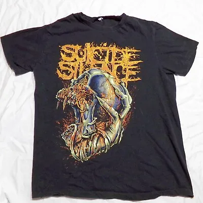 Buy Vtg Suicide Silence Band T Shirt Womens Medium • 17.04£
