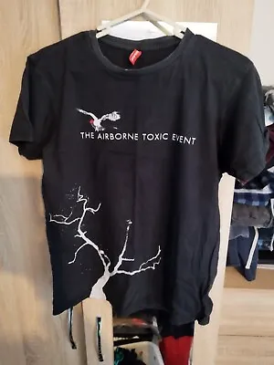 Buy The Airborne Toxic Event Rare Vintage 2008 UK Tour Shirt Medium Fanshirt • 25£