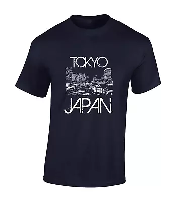 Buy Tokyo Japan Mens T Shirt Cool Japanese Design Anime Manga Gaming Gamer Top • 8.99£