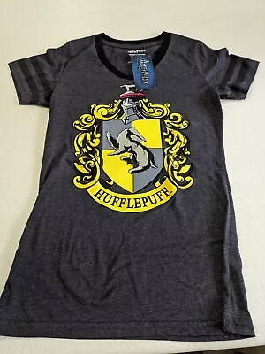 Buy Harry Potter Hufflepuff Fitted V Neck T Shirt For Juniors Warner Bros • 8.50£