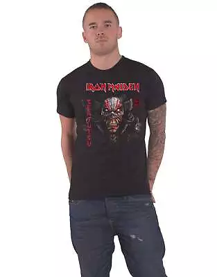 Buy Iron Maiden Senjutsu Cover Vertical Logo T Shirt • 16.95£