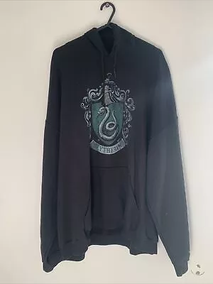 Buy Vintage Style Harry Potter Unisex Hogwarts Slytherin House Hoodie Collectible • 14.99£