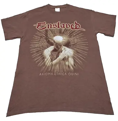 Buy ENSLAVED Axioma Ethica Odini 2010 T Shirt M Original Rare Colour - Free Post AU • 31.56£