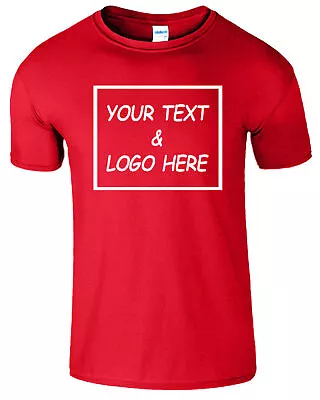Buy Personalised T-Shirt Kids Boys Custom Text Logo Printed Tshirt Mens Stag Do Tee • 7.99£
