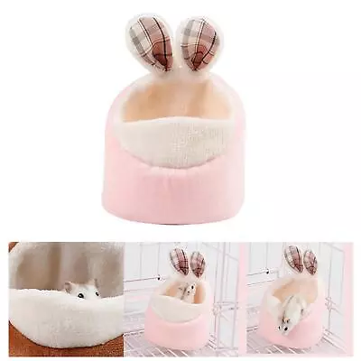 Buy 2-6pack Guinea Pig House Warm Bed Slippers Hamster Nest For Hamster Rat • 10.81£