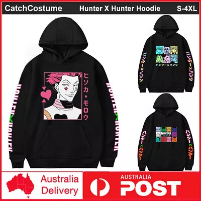Buy Hunter X Hunter Hoodie Hisoka Killua Zoldyck Anime Sweatshirt Pullover Jumper • 21.48£