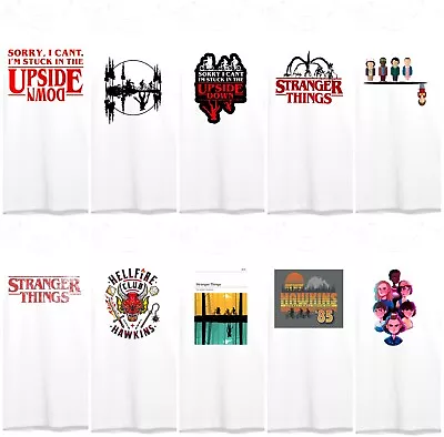 Buy Unofficial T-shirt Upside Down Stranger Things Hellfire Club Kids Present Adults • 12£