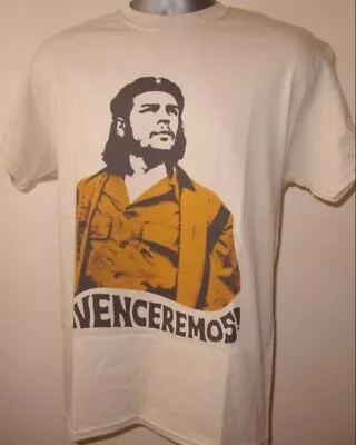 Buy Che Guevara Venceremos Poster T Shirt Cuba Havana Revolution Marxist Castro S493 • 13.45£
