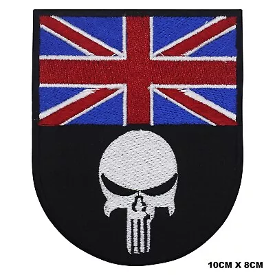 Buy UK Punisher Movie Logo Embroidered Sew/Iron On Patch Patches • 2.49£