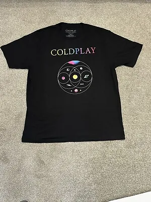 Buy Coldplay 2023 Tour Music Of The Spheres T-Shirt XXL • 20£