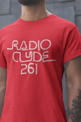 Buy Mens Radio Clyde 261 ORGANIC Cotton T-Shirt Music As Worn By Frank Zappa Rock • 10.45£