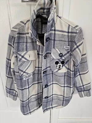 Buy Primark Disney Kids Jacket Mickey Mouse 9-10 Years Checked  • 10£
