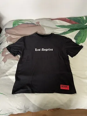 Buy Los Angeles Black T Shirt Men’s Size M • 8.50£