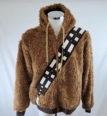 Buy Chewbacca Hoodie Adult Size M (44  Chest) Star Wars Lucas Film • 14.99£