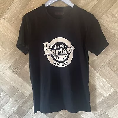 Buy Dr Martens T Shirt Small Black Air Wair Manchester Rare • 24.99£