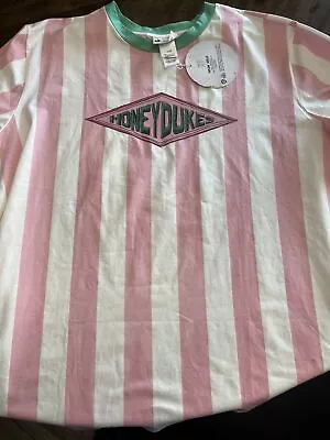 Buy Harry Potter Honeydukes Taylor Joelle Pink White Striped Shirt Size 2XL • 45.46£