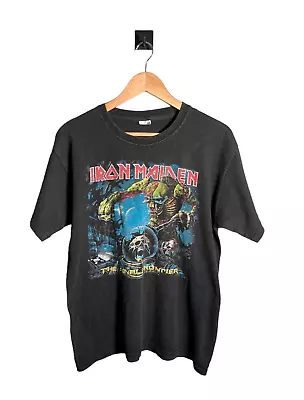 Buy Iron Maiden The Final Frontier Band T Shirt Size L Black World Tour 2011 • 29.99£
