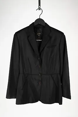 Buy Original Jean Paul Gaultier Women Dark Grey Jacket Blazer Size 46 • 94.80£