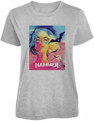 Buy 19x Hammer Horror Pop Art Official Womens T Shirts - Job Lot Wholesale • 49.99£