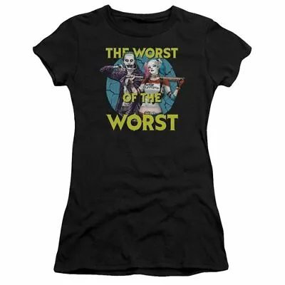 Buy Suicide Squad  Worst Of The Worst  Ladies XL Fittled T-Shirt -Harley Quinn      • 14.20£