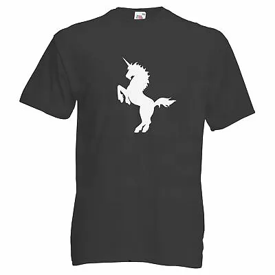 Buy Unicorn Silhouette - T Shirt - Cute Fun Mythical Creature T Shirt • 14.99£