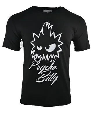 Buy Mcq Psycho Billy Monster Velvet T-shirt Black Alexander Mcqueen Psychobilly Rare • 63.74£