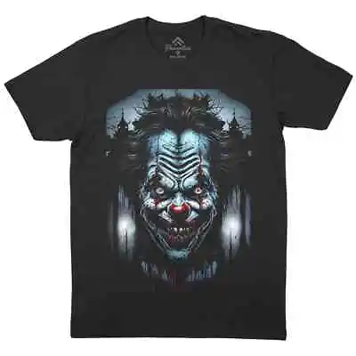 Buy Scary Clown T-Shirt Horror It Pennywise Whiteface Monster Mask Haunted Evil E228 • 11.99£