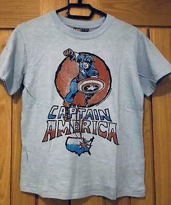 Buy Gap Kids Marvel Captain America T-shirt, Light Blue, Size L (10) BNWT • 1.50£