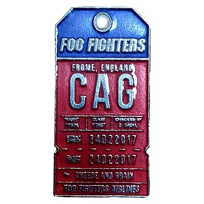 Buy Foo Fighters Metal Pin / Badge - Ex Tour • 7.99£