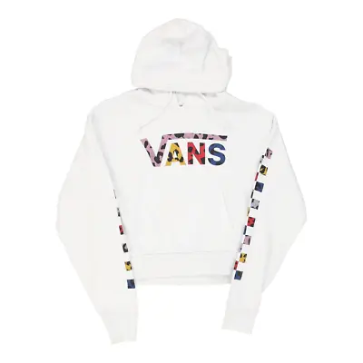 Buy Vans Cropped Hoodie - XS White Cotton • 11.69£