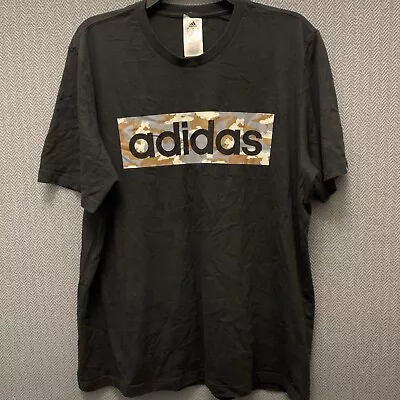 Buy Men’s Black /camo Adidas T Shirt XL • 2£