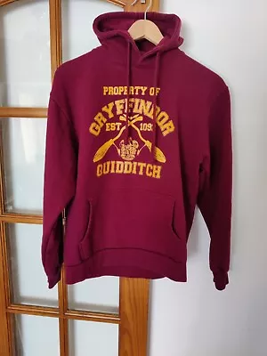 Buy Novelty Wizards School Houses Hoodie  Gryffindor Quidditch Team Hoody Top Size M • 3.99£