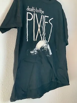 Buy Rare Vintage 1989 Pixies T Shirt Death To Pixies Band Promo T Shirt • 90£
