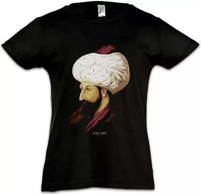 Buy Mehmed II Fatih Kids Girls T-Shirt The Conqueror Ottoman Sultan II. Turkey Turks • 17.99£