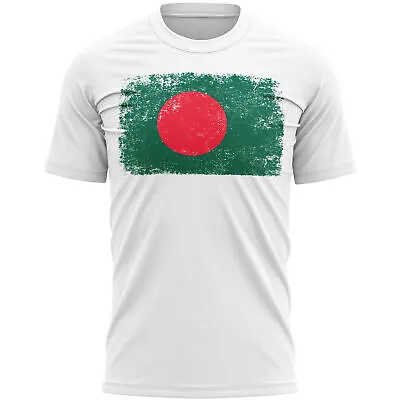 Buy Bangladesh Grunge Flag T Shirt Football Sports Event Supporters Gifts For Him... • 13.95£
