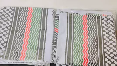 Buy Shemagh Keffiyeh Palestine Flag Print Scarf Mens Women Arab Palestinian Wrap 1pc • 8.45£