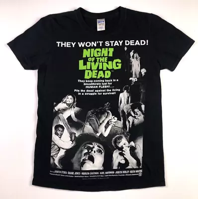 Buy Night Of The Living Dead Horror Movie T-Shirt Size S Small- Very Good Condition • 15.48£