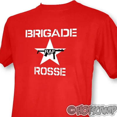 Buy Brigade Rosse Mens Red T-Shirt The Clash Joe Strummer ! • 13.99£